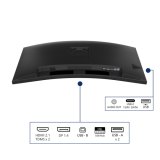 Philips 34B2N3500C/00 computer monitor 86,4 cm (34") 3440 x 1440 Pixels Wide Quad HD LCD Zwart