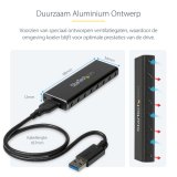 StarTech.com M.2 SSD Behuizing voor M.2 SATA SSDs - USB 3.0 (5Gbps) met UASP - Externe M.2 SSD Behuizing - Aluminum