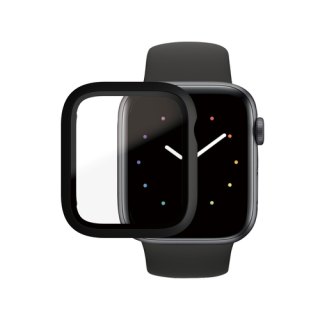 PanzerGlass ® Full body Case Black Apple Watch SE 3 | SE | 6 | 5 | 4 | 44mm Doorzichtige schermbeschermer 1 stuk(s)
