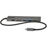 StarTech.com USB-C Multiport Adapter Hub, USB-C naar 4K 60Hz HDMI, Gigabit Ethernet en 100W Laptop Charging voor Macbook Pro / Air en Windows