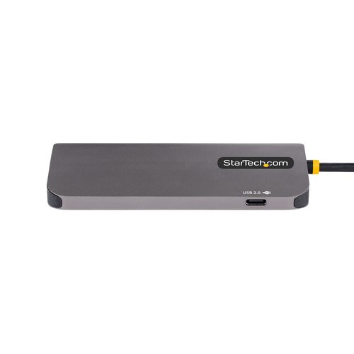 StarTech.com USB C Multiport Adapter, 4K 60Hz HDMI Video Adapter, 3 Port 5Gbps USB-A 3.2 Hub, 100W Power Delivery Pass-Through, GbE, 30cm Kabel, USB Type-C Ethernet Adapter, Travel Dock, Laptop Docking Station