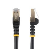 StarTech.com 3m zwart Cat6a Ethernet netwerkkabel shielded (STP) Cat6a patchkabel Cat 6a