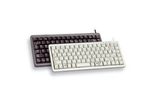 CHERRY Compact keyboard, Combo (USB + PS/2) toetsenbord Kantoor USB + PS/2 QWERTY Grijs