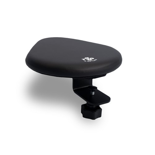 R-Go Tools Armsteun R-Go split, ergonomische armsteun in twee delen, verstelbaar, symmetrisch, met softfoam, zwart