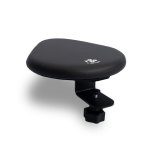 R-Go Tools Armsteun R-Go split, ergonomische armsteun in twee delen, verstelbaar, symmetrisch, met softfoam, zwart