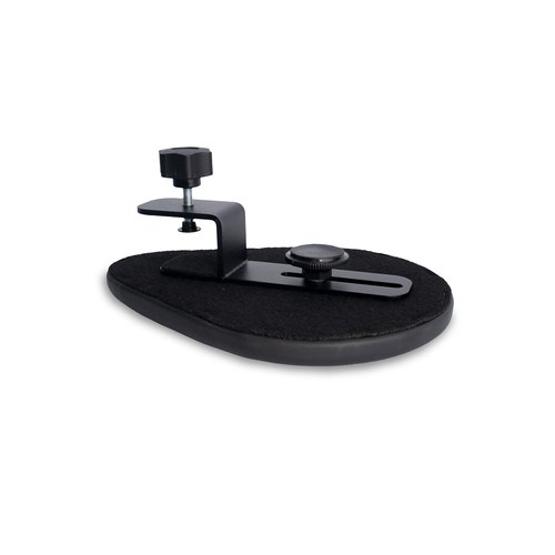 R-Go Tools Armsteun R-Go split, ergonomische armsteun in twee delen, verstelbaar, symmetrisch, met softfoam, zwart