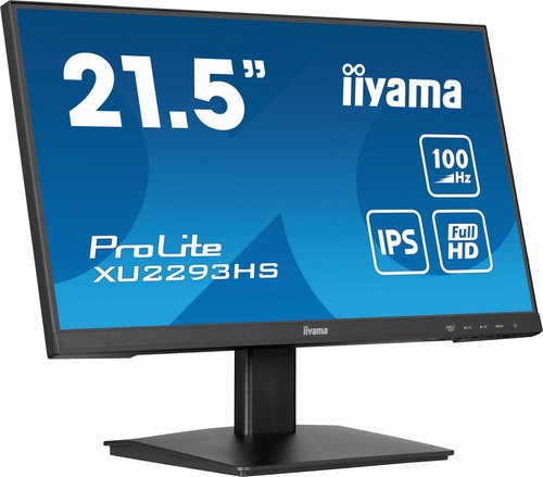 iiyama ProLite XU2293HS-B6 computer monitor 54,6 cm (21.5") 1920 x 1080 Pixels Full HD LED Zwart