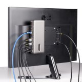 StarTech.com Triple-Monitor USB4 Docking Station, 4K 60Hz HDMI of DisplayPort, 100W Laptop Charging, 2.5GbE, USB-C Multi-Monitor Dock, Zonder Drivers