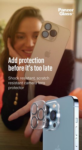PanzerGlass ® PicturePerfect Camera Lens Protector iPhone 13 | Mini Doorzichtige schermbeschermer Apple 1 stuk(s)