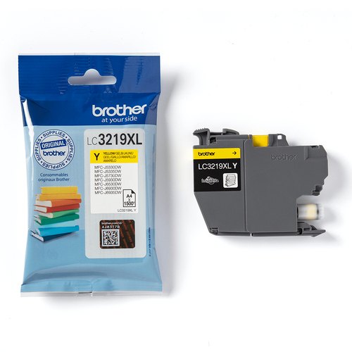 Brother LC3219XLY inktcartridge 1 stuk(s) Origineel Geel