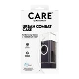 PanzerGlass CARE™ by ® Urban Combat Case Transparent w. White Qi Samsung Galaxy Fold8 Ultra | Fold7 mobiele telefoon behuizingen Hoes Transparant