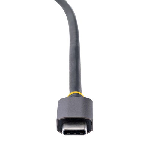 StarTech.com USB-C Display Adapter, USB C naar HDMI DVI VGA Adapter, 4K 60Hz, Aluminium, Video Display Adapter, Thunderbolt 3 / 4 Compatibel, USB Type C Travel Adapter