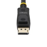 StarTech.com 2m VESA Gecertificeerde DisplayPort Kabel, 10 Pack, DisplayPort 1.2 Kabel met Vergrendeling, 4K 60Hz UHD, DP naar DP Kabel voor Monitor, Vergrendelbare DP Connectors