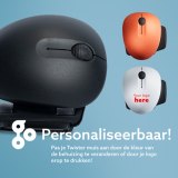 R-Go Tools Ergonomische muis R-Go Twister, met pauzesoftware, ambidexter voor links en rechts, inklapbaar, Bluetooth en bedraad