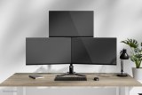Neomounts DS45-600BL2-1 Monitorstandaard voor drie schermen 10-32"