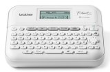 Brother PT-D410 labelprinter Thermo transfer 180 x 180 DPI 20 mm/sec Bedraad TZe QWERTY