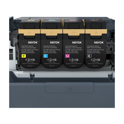 Xerox C320 A4 33 ppm draadloze dubbelzijdige printer PS3 PCL5e6/6 2 laden totaal 251 vel