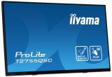 iiyama ProLite T2755QSC-B1 computer monitor 68,6 cm (27") 2560 x 1440 Pixels Quad HD LCD Touchscreen Zwart