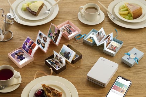 Canon SELPHY QX20 BK fotoprinter Verf-sublimatie 287 x 287 DPI 2.8" x 3.3" (7.2x8.5cm) Wifi