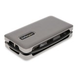 StarTech.com USB-C Multiport Adapter, 4K 60Hz HDMI/DP, 3-Port USB Hub, 100W Power Delivery Pass-Through, GbE, Travel Docking Station met Charging, Mini Dock, 30cm Wrap-Around Kabel