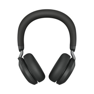 Jabra Evolve2 75 Headset Draadloos Hoofdband Kantoor/callcenter USB Type-C Bluetooth Oplaadhouder Zwart