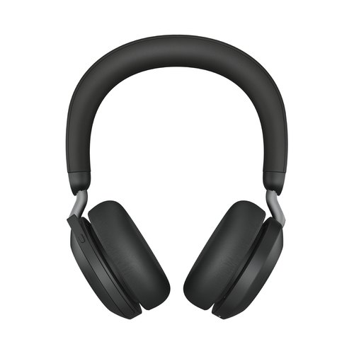 Jabra Evolve2 75 Headset Draadloos Hoofdband Kantoor/callcenter USB Type-C Bluetooth Oplaadhouder Zwart