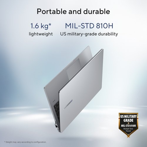 ASUS ExpertBook P1 P1503CVA-S72895X Intel Core 5 210H Laptop 39,6 cm (15.6") Full HD 16 GB DDR5-SDRAM 512 GB SSD Wi-Fi 6 (802.11ax) Windows 11 Pro Grijs AZERTY Belgisch