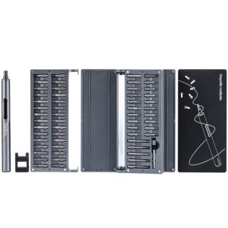 StarTech.com 55 Bit Elektrische Precisie Schroevendraaier Set - Mini Schroevendraaier op Batterij voor Laptop, Computer, Tablet, Telefoon & Electronica Reparatie - Magnetisch - Draadloos