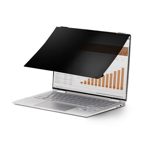 StarTech.com 13,5-inch 3:2 Touch Laptop Privacy Filter, Anti-Glans Security Filter, Laptop Monitor Privacy Screen Protector met 51% Blauw Licht Vermindering, Omklapbaar