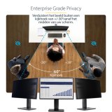 StarTech.com 23,8 inch 16:9 Computer Monitor Privacy Filter, Hangend Acryl Security Filter, Snel te installeren Privacy Screen, Monitor Screen Protector, +/- 30 Graden Kijkhoek, Glanzend