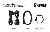 iiyama ProLite XB2497HSNH-B1 computer monitor 60,5 cm (23.8") 1920 x 1080 Pixels Full HD LED Zwart