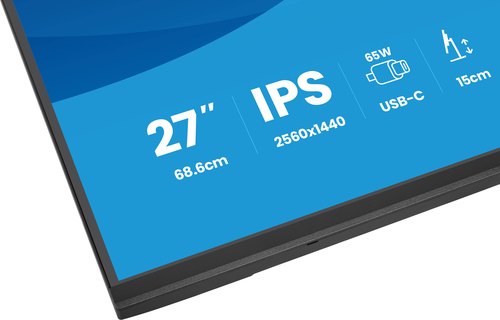 iiyama ProLite XB2797QSN-B1 computer monitor 68,6 cm (27") 2560 x 1440 Pixels Quad HD LCD Zwart
