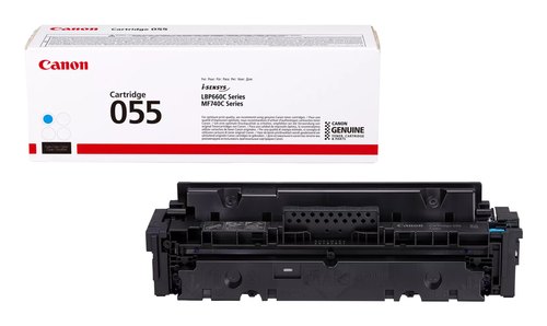 Canon 055 tonercartridge 1 stuk(s) Origineel Cyaan