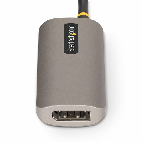 StarTech.com 30cm HDMI naar DisplayPort Adapter Kabel, 8K 60Hz, Actieve HDMI 2.1 naar DP 1.4 Video Converter, HDCP 1.4/2.1/2.2/2.3, DSC 1.2a, USB Bus Powered met Meegeleverde Kabel