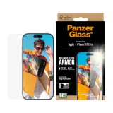 PanzerGlass ® Anti-Reflective Armor Screen Protector iPhone 17 | iPhone 16 Pro w. EasyAligner Doorzichtige schermbeschermer Apple 1 stuk(s)