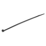 StarTech.com 20 cm Zwarte Kabelbinders 4 mm Breed, 55 mm Bundeldiameter, 22 kg Treksterkte Zelfsluitende Snelbinders uit Nylon met Gebogen Punt, 94V-2/UL Listed, 1000 stuks