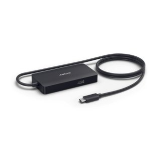 Jabra 14207-58 laptop dock & poortreplicator USB 3.2 Gen 1 (3.1 Gen 1) Type-C Zwart