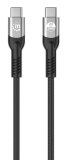 Manhattan Snelle USB-C naar USB-C kabel (240W), 2 m, 240W laptopladen + snelle data & video, werkt met alle laptops (let op: extra USB-C 240W wandlader nodig), extra lang bereik voor bureau/vloeraansluiting, 3 jaar garantie