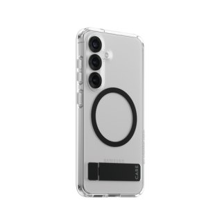 PanzerGlass CARE™ by ® Kickstand Case Transparent w. Qi Samsung Galaxy S25 mobiele telefoon behuizingen Hoes Transparant
