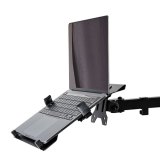 StarTech.com VESA Laptophouder, Verstelbare Notebook Tray voor Monitorarm (4.5kg), 75x75 & 100x100 VESA Montagegaten, Geventileerd, Bureau Laptop Steun/Beugel/Lade