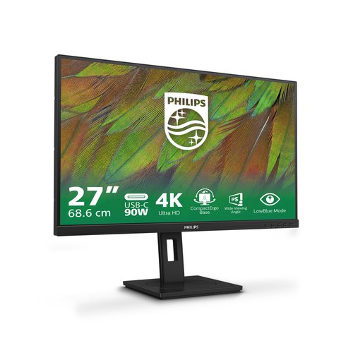Philips 3000 series 27B1U3900/00 computer monitor 68,6 cm (27") 3840 x 2160 Pixels 4K Ultra HD LCD Zwart