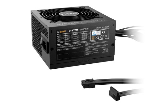 be quiet! System Power 11 750W power supply unit 20+4 pin ATX ATX Zwart