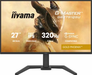 iiyama G-MASTER GB2791QSU-B1 computer monitor 68,6 cm (27") 2560 x 1440 Pixels Wide Quad HD LCD Zwart
