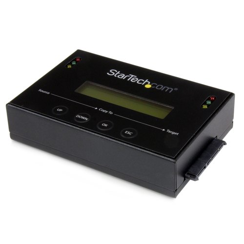 StarTech.com 1:1 Standalone Hard Drive Cloner met Multi Disk Image Manager voor Backup en Restore, Meerdere Disk Images opslaan op een 2.5/3.5" SATA Drive, HDD/SSD Kloner, Geen PC vereist