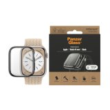 PanzerGlass ® Full body Case Apple Watch Series 9 | 8 | 7 | 45mm | Black Doorzichtige schermbeschermer 1 stuk(s)