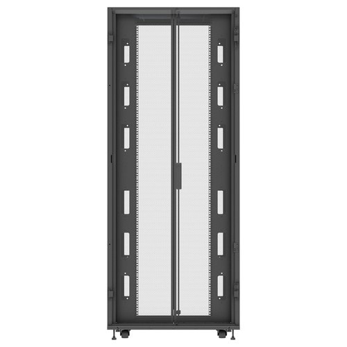 Vertiv VR3350 rack 42U Vrijstaande rek Zwart, Transparant