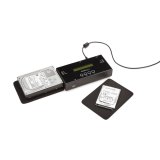 StarTech.com 1:1 Standalone Hard Drive Cloner & Wisser, SAS en SATA HDD/SSD Kloner/Copier/Eraser, Hard Disk Duplicator en Secure Erase Dock, LCD Display, TAA Compliant