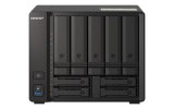 QNAP TS-H973AX NAS Tower Ryzen Embedded V1500B 8 GB DDR4 0 TB QuTS hero Zwart