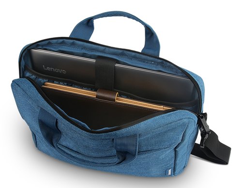 Lenovo GX40Q17230 laptoptas 39,6 cm (15.6") Tas met bovensluiting Blauw