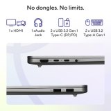 ASUS Vivobook S16 S5652MA-TK134W Intel Core 7 350 Laptop 40,6 cm (16") WUXGA 16 GB LPDDR5x-SDRAM 256 GB SSD Wi-Fi 6 (802.11ax) Windows 11 Home Zilver